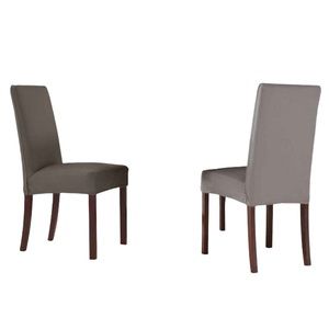 New Serta 2 in 1 Reversible Furniture Slipcover 1 Piece Short Dining chair